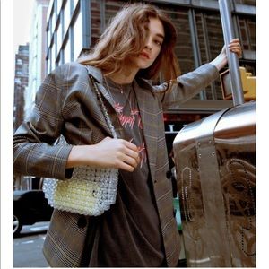 NWT beaded shoulder bag